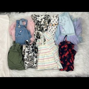 5T girls lot, dresses and rompers. Old navy and Jessica Simpson and more